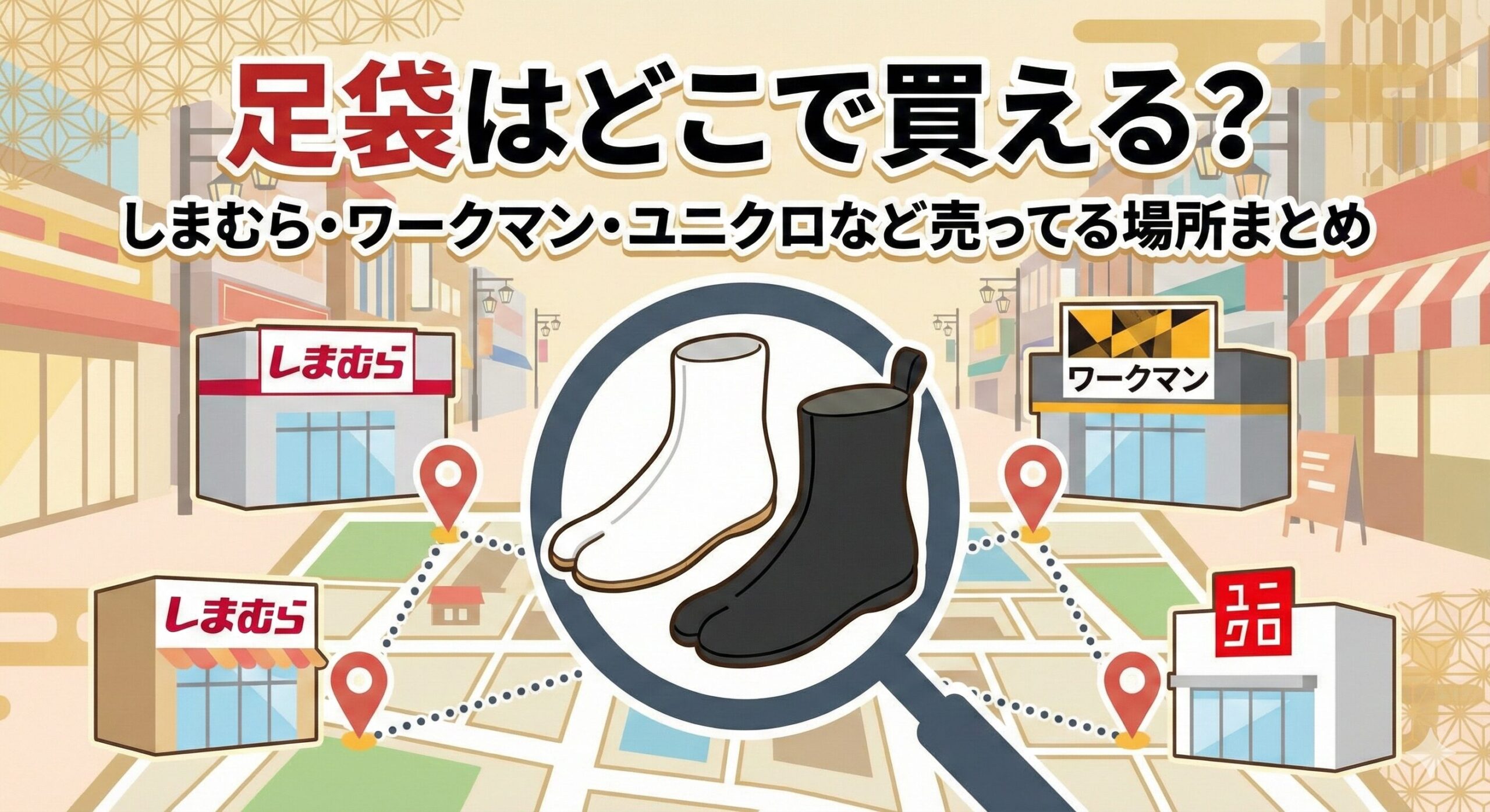 足袋 どこで買える