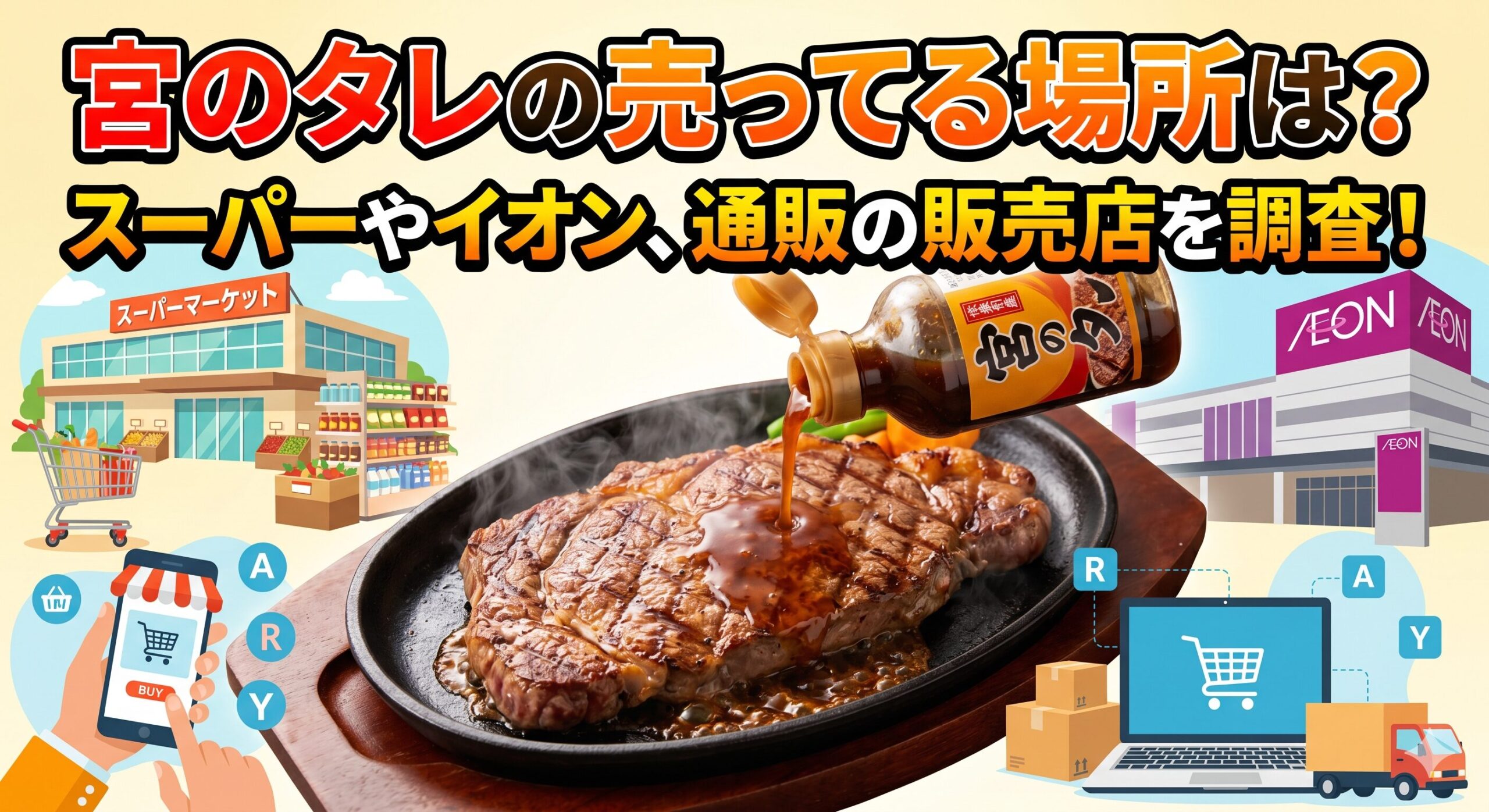 宮のタレの売ってる場所
