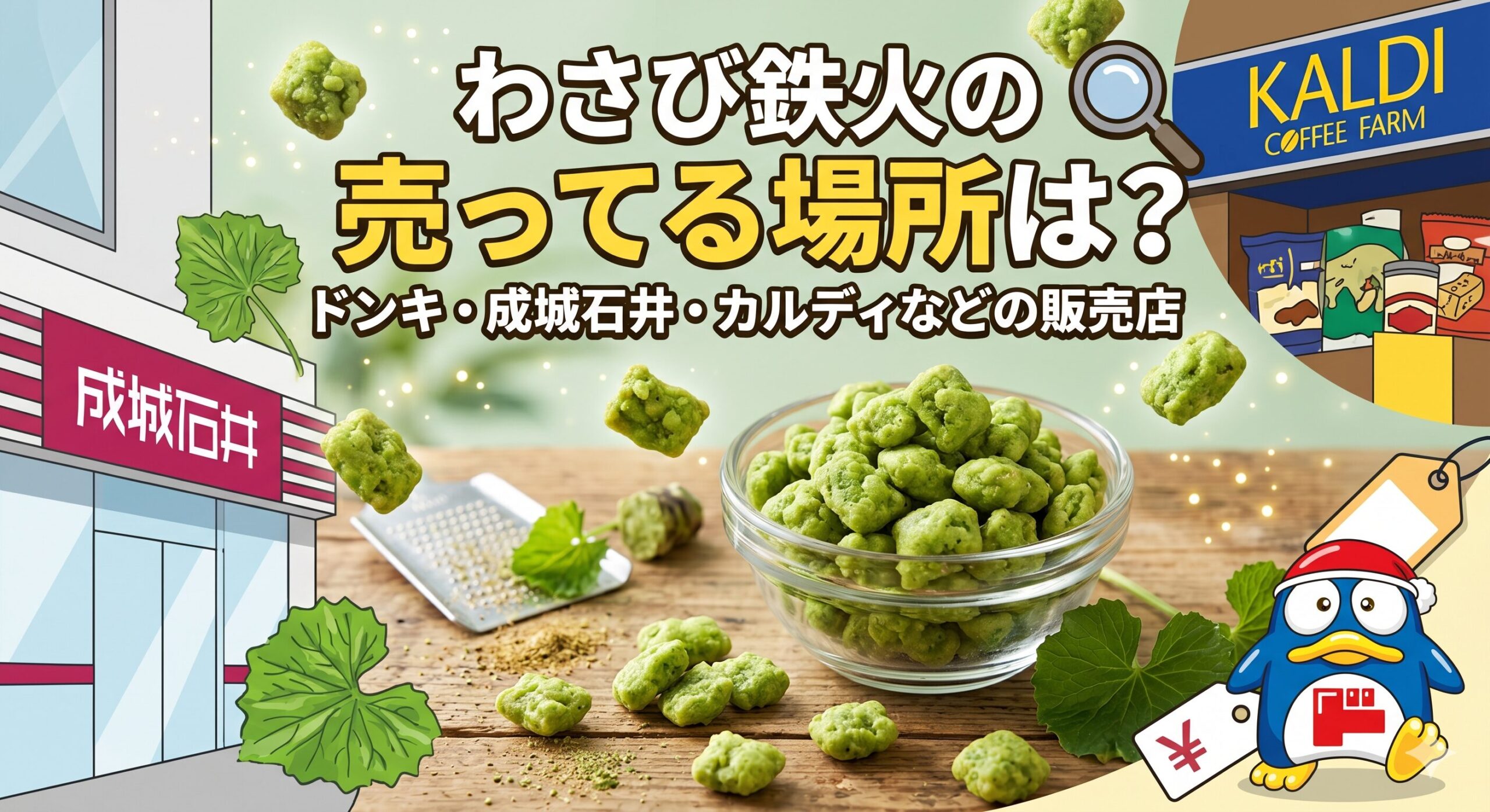 わさび鉄火の売ってる場所